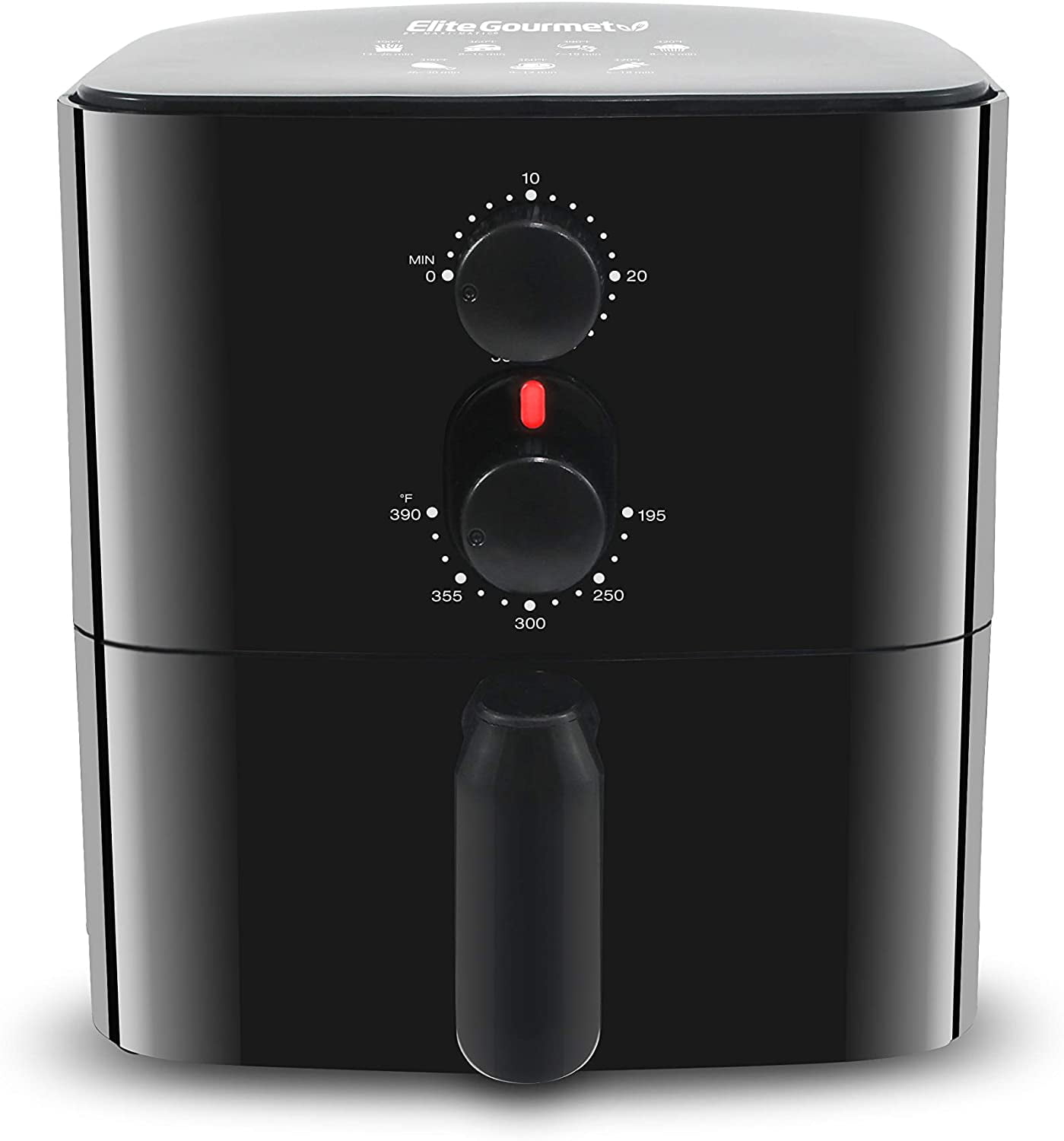 Elite Gourmet EAF3218 Personal 1.1Qt. Compact Space Saving Electric