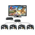 thumbnail image 4 of GameCube Controller Adapter for Nintendo Switch 4 port to USB Wii U PC 3 in 1, 4 of 6