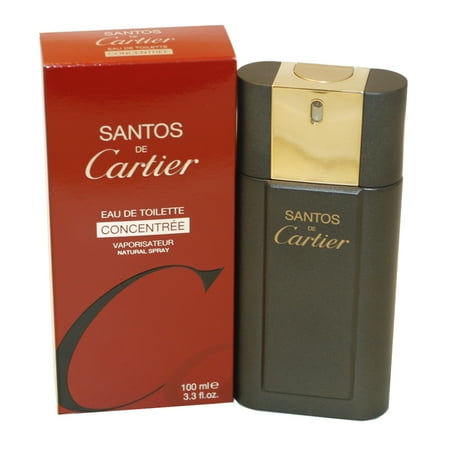 Santos De Cartier Eau De Toilette Spray Concentree 3.3 Oz Santos De Cartier Eau De Toilette Spray Concentree 3.3 Oz