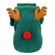 thumbnail image 3 of Abrigo navideño para perros pequeños y medianos, bonito abrigo de vellón con renos para Navidad, festivo, de invierno, cálido, ropa bonita para cachorros, 3 of 5