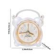 thumbnail image 3 of Up to 40% off Home Office, Alarm Clock, InsCrazy Student Alarm Clock Bedside Simples Small Alarm Clock Desk Clock Jump Seconds Not Silent, 3 of 8