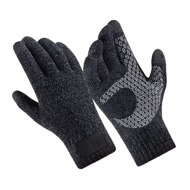 Eigraketly 1 par de guantes de ciclismo, accesorio de ropa, cubierta de manos gruesas, guante de invierno deportivo para pantalla táctil térmica para Type2 NO2 Eigraketly OD015341-02