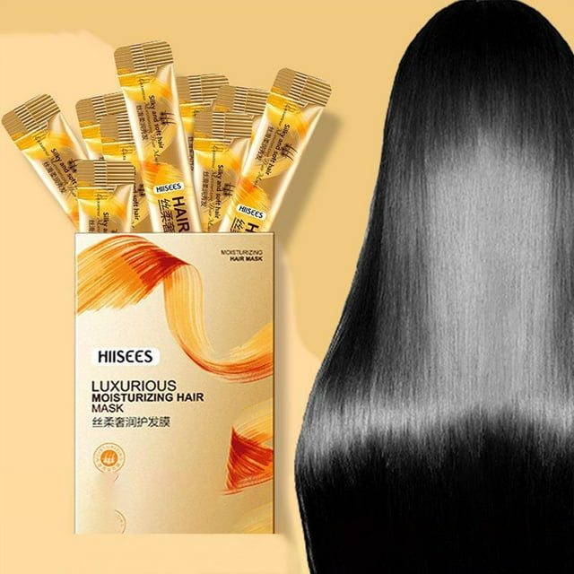 Fiudx Mascarilla Hidratante, Fórmula para Cabello Liso y Brillante, Acondicionador Que Aumenta La Elasticidad, Tratamiento Reparador, Uso En Cabello Seco y Dañado, Resultados de Peluquería, Todo Tipo