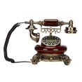 thumbnail image 6 of Rupoun MS-5401A European Style Retro Telephone Vintage Landline with FSK DTMF Systems for Home Office Cafe Decor, 11.42 inches / 29.0 cm, 6 of 9