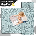 thumbnail image 4 of White and Blue Of Animal Print Toddler Nap Mats for Kids Preschool,Sleeping Mat Bag or Kids,Toddler Sleeping Bag,Toddler Nap Mat or Daycare, 4 of 6