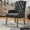 Charcoal, variant on iNSPIRE Q Benchwright Premium Tufted Linen Dining Arm Chair by  Artisan