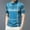 A0459-Light Blue, variant on QUINDOS Collared Shirts for Men Big and Tall Polo Short Sleeve Casual Shirts Loose Summer Striped Golf T-shirts
