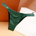 thumbnail image 2 of zuwimk Panties for Women,Women Cheeky Lace Panties Thongs Underwear Low Rise Brief Green,M, 2 of 4