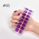 thumbnail image 1 of Pegatina De Uñas De Cubierta Completa 3D Para , Tiras De Esmalte De Gel Purpurina , Láminas Degradadas , Manicura, 1 of 4