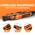 thumbnail image 3 of Kit afilador inalámbrico para motosierras Sharp Pebble Electric, 3 of 6