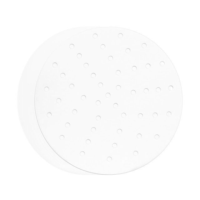 Forros para Vaporeras QHAJRYYC 100 Piezas Papel Redondo 25 cm