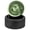 Green, variant on Gold Usb Rechargeable Wheel Shape Fan Small Desktop Retro Pull Wind 3.7X3.7X1.8 Inch Creative Electroplated Table Fan