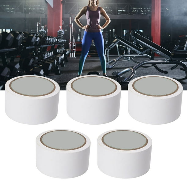 Cinta Para Marcar Pisos, Adhesivo Resistente, Sin PVC, 5cm De Ancho, 5 Uds. Para Baloncesto, Voleibol, Cancha De Tenis, Gimnasio, Escuela