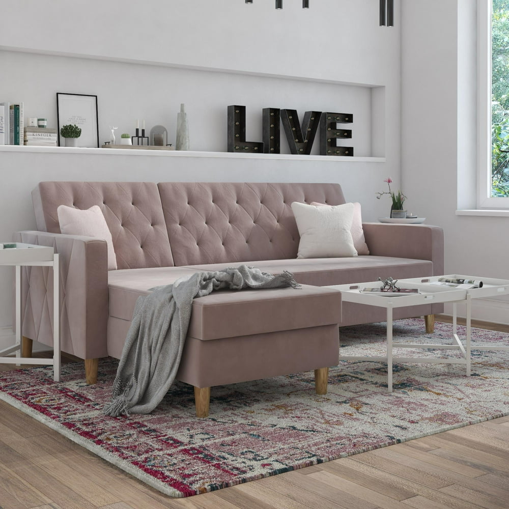 CosmoLiving by Cosmopolitan Liberty Sectional/Futon with Storage