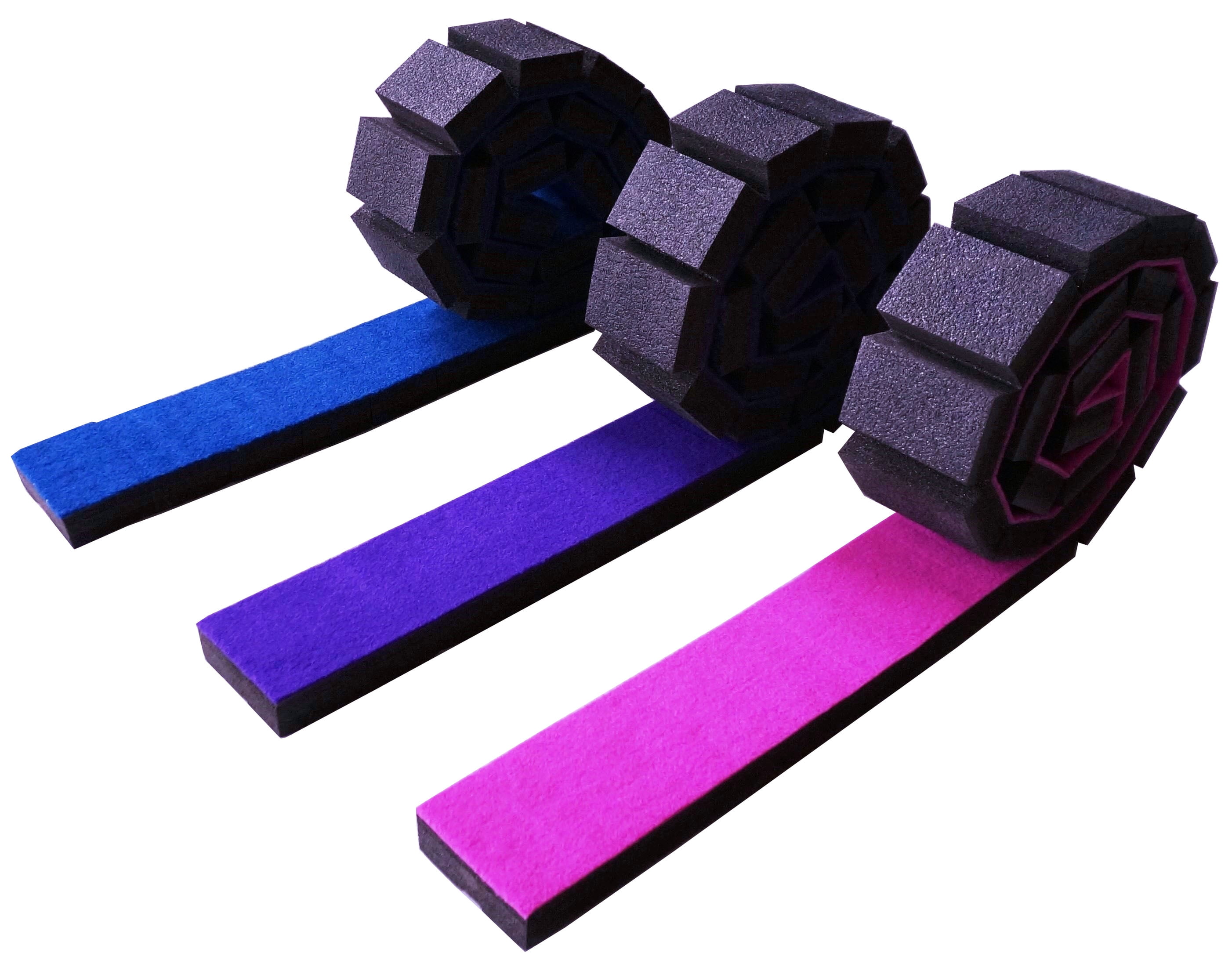Z Athletic Gymnastics RollUp Balance Beams (Pink)