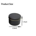 thumbnail image 3 of Candle Tins, 48 Piece, 4 Oz Metal Candle Containers for Making Candles, Arts & Crafts, Dry Storage,Black, 3 of 7