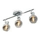thumbnail image 1 of Lámpara de techo riel decorativo, acabado cromo, 3 luces E14 40W, 1 of 8