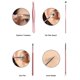 thumbnail image 2 of Juego de 18 piezas para cuidado personal en tono oro rosa, incluye cortaúñas, tijeras para cejas, limas, empujador de cutículas y más. Ideal para manicura, pedicura y cuidado facial. Fabricado en, 2 of 7