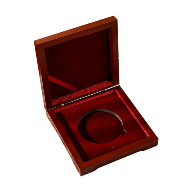 BELOVING Presentation Display Box Medal Box for Display Jewelry Souvenir 12x12x3.2cm