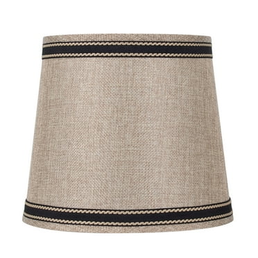 Mainstays Mix & Match 6x7.5x6.5" Grey Linen Accent Lamp Shade, Round
