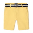 thumbnail image 1 of Pantalones cortos The Children's Place para niños con cinturón chino y plátano, 1 of 5