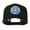 Black, variant on Celtic Image in Circle Embroidered Cap - Khaki OSFM