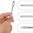 thumbnail image 4 of LNGOOR 6 Pcs Drawstring Threaders  Quick & Easy Draw String Threader Puller Tool Simple Needle Threader Drawstring Replacement Tool for Jacket Pants Coats Sweaters (3 Styles), 4 of 7