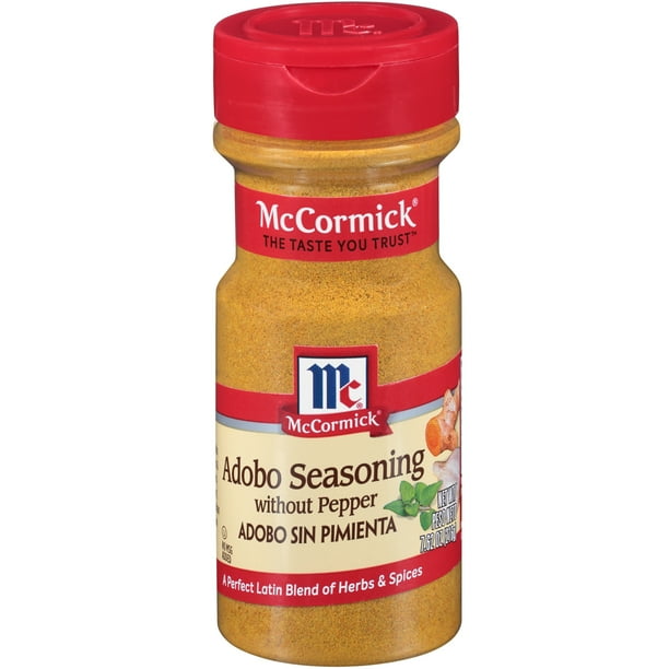 McCormick Without Pepper Adobo Seasoning, 7.62 oz