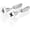 1Pair silver, variant on Punk Titanium Steel Screw Nail Stud Earrings for Women Men Streetwear Jewelry, Egirl Eboy Rock Party Jewelry[j3210]