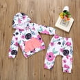 thumbnail image 3 of para bebés y niñas pequeña conjuntos de accesorios para fotografía, con capucha ropa para meses Hugo Conjunto de pantalones de niña, 3 of 10