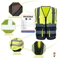 thumbnail image 3 of A-SAFETY 21 colors High Visibility Reflective Work Safety Vest（XS-8XL), 3 of 5