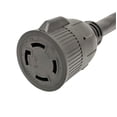 thumbnail image 2 of Parkworld 62060 RV 50A Splitter Adapter Cord 14-50P to 14-50R & L14-30R Generator Locking 4-Prong Female (1.5FT), 2 of 4