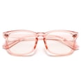 thumbnail image 4 of Montura de Gafas Pro Acme con Lentes Claros sin Prescripción en Rosa Transparente, 4 of 7