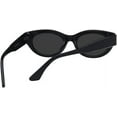 thumbnail image 5 of Retro Oval Frame Sunglasses Sunglasses Glasses UV400 Eyewear, 5 of 6