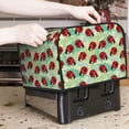 thumbnail image 7 of Picia Red Ladybugs And Leaf Print 4 Slice Toaster Cover , Toaster Protector Dustproof Kitchen Appliance Cover, Kitchen Appliance Dustproof Protector, 7 of 7