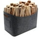 thumbnail image 1 of Cesta de leña para chimenea, cesta de fieltro plegable, bolsa de fieltro para leña, cesta para leña para almacenar troncos, chimenea, provisiones, periódicos, compras de juguetes (53x30x39), 1 of 5