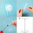 thumbnail image 4 of Clear Acrylic Hat and Wig Stand Lightweight and Durable Holder for Displaying Hats Beanies, 4 of 5