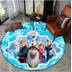 thumbnail image 1 of Disney Frozen print Round carpet children's play room Rug living room bedroom non-slip carpet Children birthday gift Home DecorDiameter 60cm Gao Jinjia LED, 1 of 2