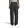 thumbnail image 2 of Vtex 4101-3301 Black & White Pinstripe Womens Chef Pant, Extra Small, 2 of 6