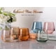 thumbnail image 2 of Set de 6 Copas de Vino sin Tallo Colorsavant, 414 ml, Multicolor, 2 of 7
