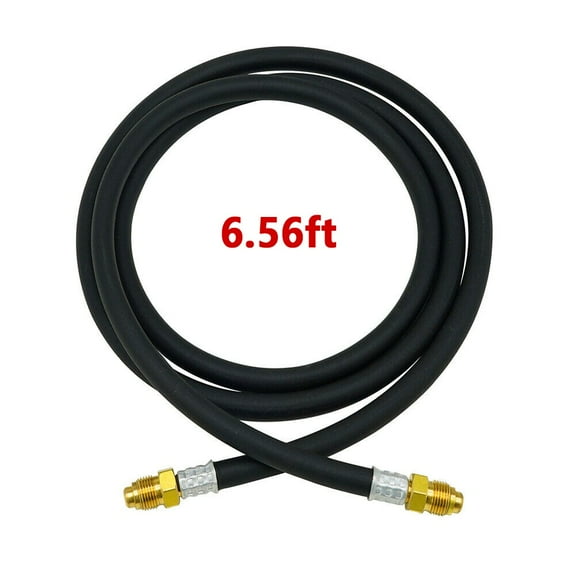Dreamhall Argon Gas Hose Co2 Regulator Adapter inert Welding Hose Mig Tig 5/8 Unf-18Rh,6.56ft