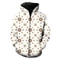 thumbnail image 1 of Sudadera con capucha y cremallera para hombre, estilo étnico exótico retro, ropa de calle, gran oferta 2024, con estampado 3D, divertida, unisex, estilo Harajuku, 1 of 6