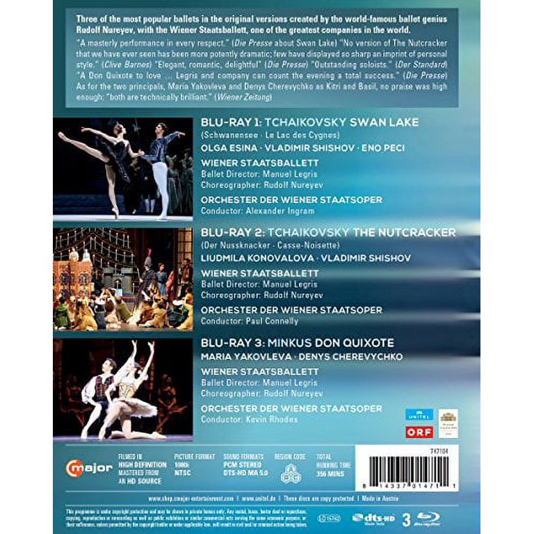 Nureyev Box / Swan Lake / Nutcracker / Don Quixote (Blu-ray), C
