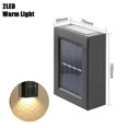 thumbnail image 1 of Luz LED Solar inteligente para exteriores, lámparas de pared alimentadas por energía Solar, candelabro para decoración de vallas, lámpara Solar para jardín, 1 a 8 unidades, 1 of 4