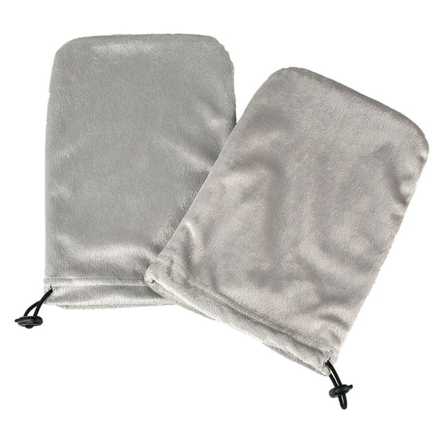 Guantes de cera Zulema 1 par para Manos y pies gris
