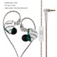 thumbnail image 3 of Tholdsy Auriculares para teléfono móvil con cable de 3,5mm Jack HiFi auriculares universales con cancelación de ruido Cable largo desmontable Teléfono y Comunicación Plata con micrófono, 3 of 6