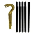 thumbnail image 4 of Esquirla Halloween Snake Cane Snake Head Handle Scepter for Halloween Party Dress up E, 4 of 8
