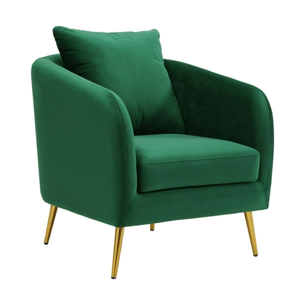 Picket House Furnishings Zuri Accent Chair With Gold Legs In Emerald Com Picket House Furnishings Zuri Accent, Emerald Green Accent Chair Set