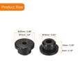 thumbnail image 2 of Uxcell 16Pack Silicone Rubber Grommets 5/8" Drill Hole, 1/4" ID Top Hat Hole Plug Grommet, 2 of 6