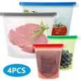 thumbnail image 2 of Reusable Silicone Food Storage Bag , Silicone Preservation Bag Airtight Seal Food Storage Container for Fruits Vegetables Meat Preservation Airtight Container Versatile Cooking Kitchen, 2 of 5